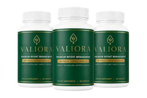 Valiora 3 bottle package